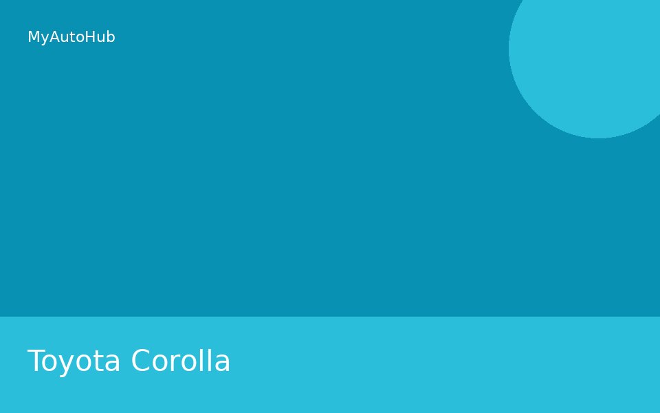 Toyota Corolla