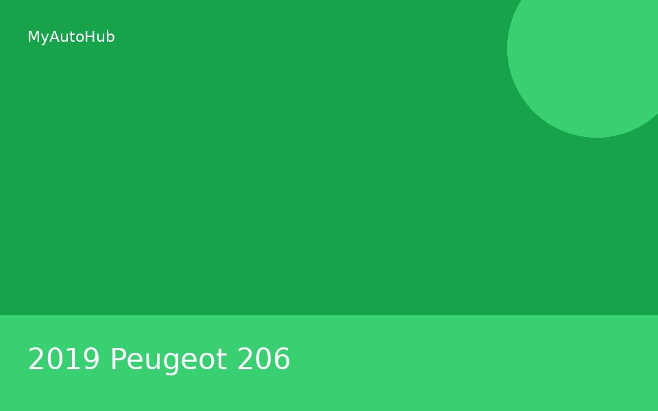 2019 Peugeot 206